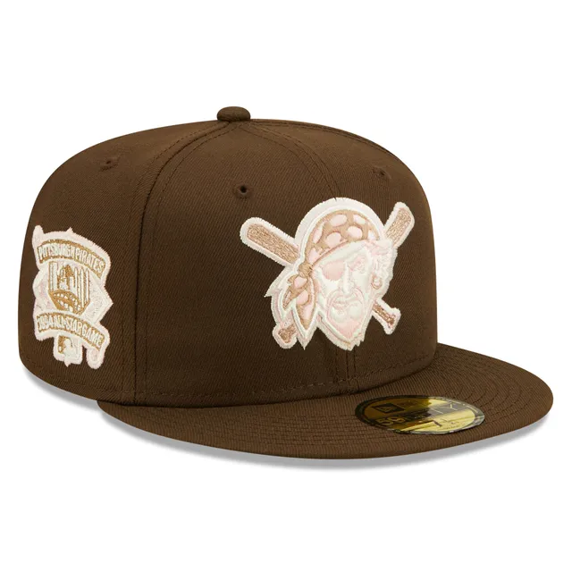 Pittsburgh Pirates Fanatics Branded Tri-Tone Snapback Hat - White/Gold