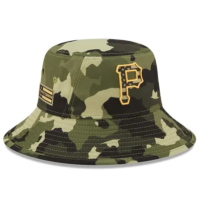 New Era Camo Detroit Tigers 2022 Armed Forces Day Bucket Hat