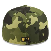 NWE PIRATE CAMO MLB 2022 JOURNÉE DES FORCES ARMÉES SUR LE TERRAIN LP 59FIFTY HATMENLOP