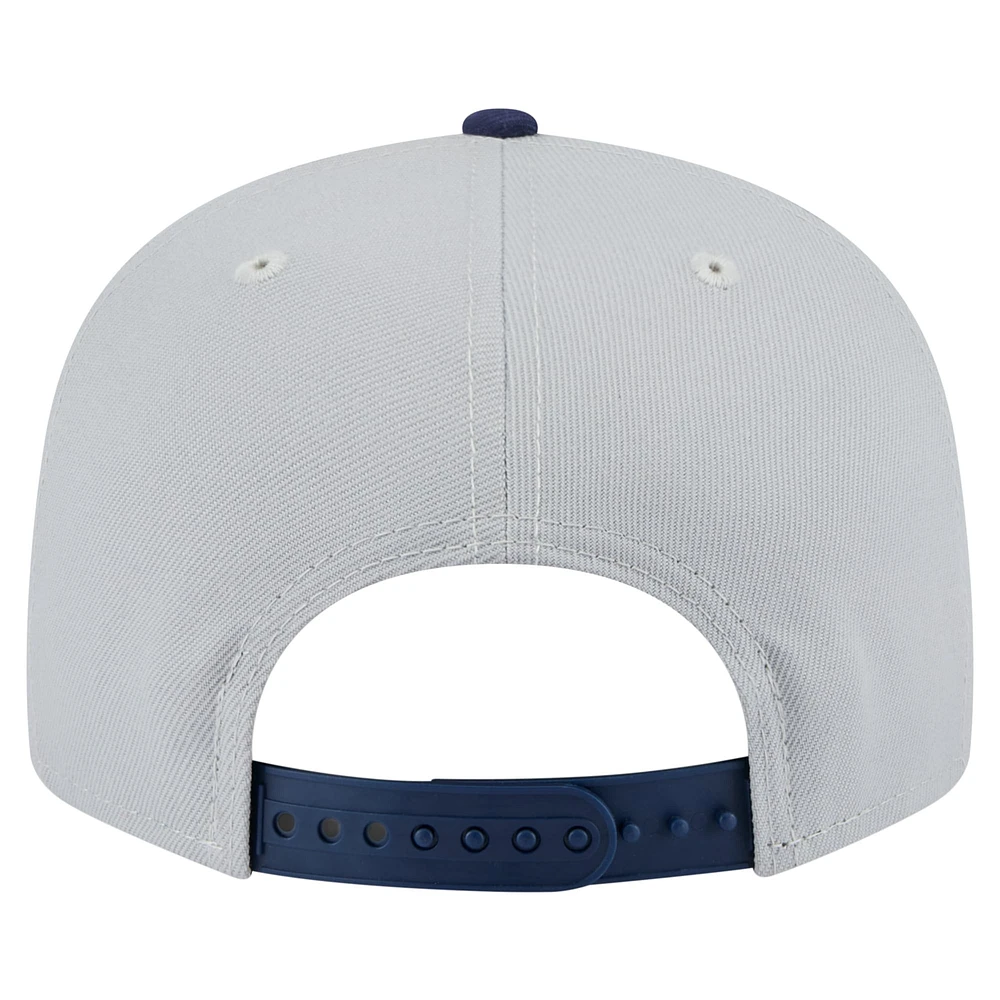 Men's New Era Gray/Navy Pittsburgh Pirates 2-Tone Color Pack 9FIFTY Snapback Hat
