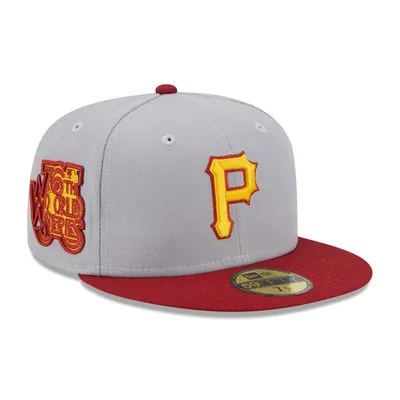 Philadelphia Phillies New Era 2008 World Series Cooperstown Collection  Undervisor 59FIFTY Fitted Hat - Gray/Orange