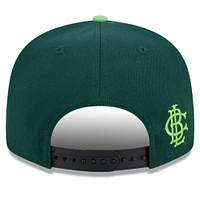 Men's New Era Green/Black Pittsburgh Pirates Sour Apple Big League Chew Flavor Pack 9FIFTY Snapback Hat