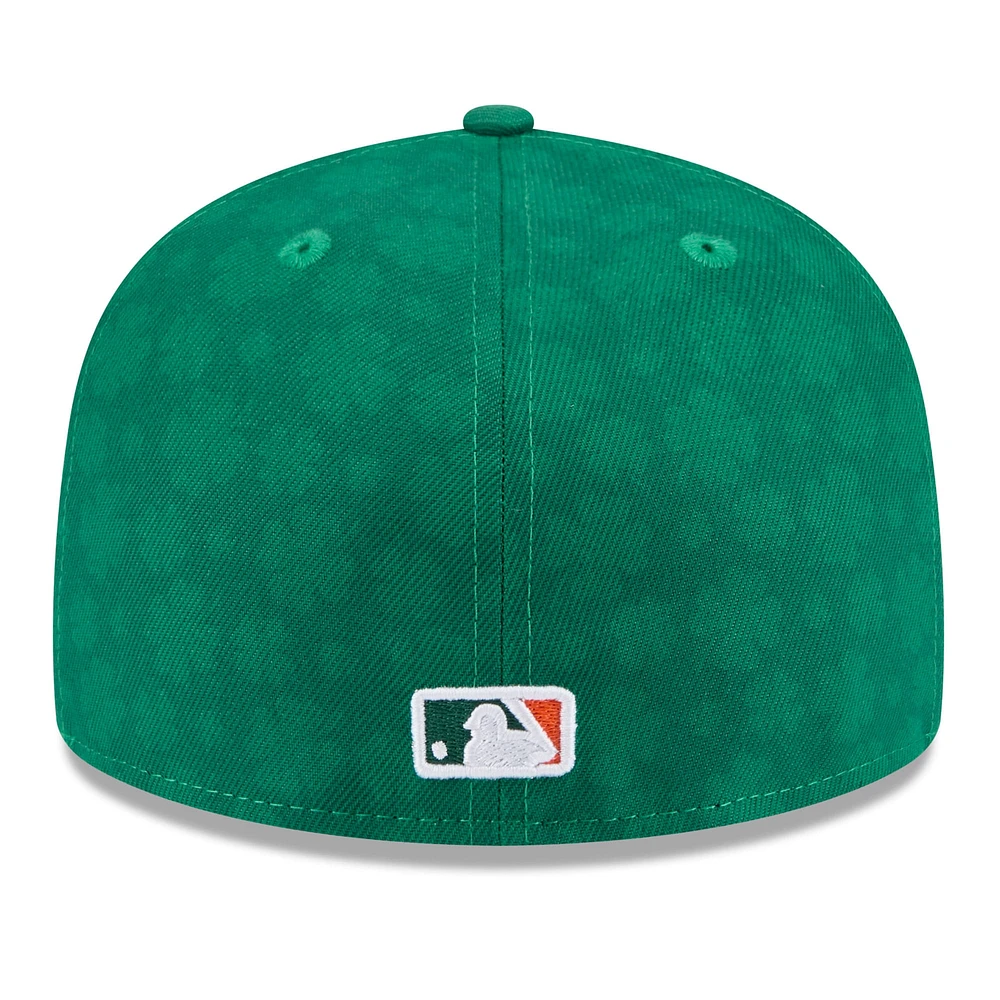 Men's New Era Kelly Green Pittsburgh Pirates St. Patrick's Day 59FIFTY Fitted Hat