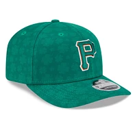 Men's New Era Kelly Green Pittsburgh Pirates St. Patrick's Day 9SEVENTY Adjustable Hat