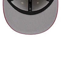 Men's New Era  Khaki/Red Pittsburgh Pirates 2024 Fourth of July Low Profile 59FIFTY Fitted Hat