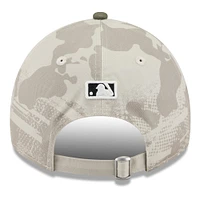 Men's New Era Light Beige/Olive Pittsburgh Pirates 2025 Armed Forces Day 9TWENTY Adjustable Hat