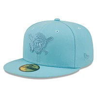 NWE PIRATE LTBLU BLUE FOAM MLB F22 COULEUR PACK 59FIFTY HATMENHIC