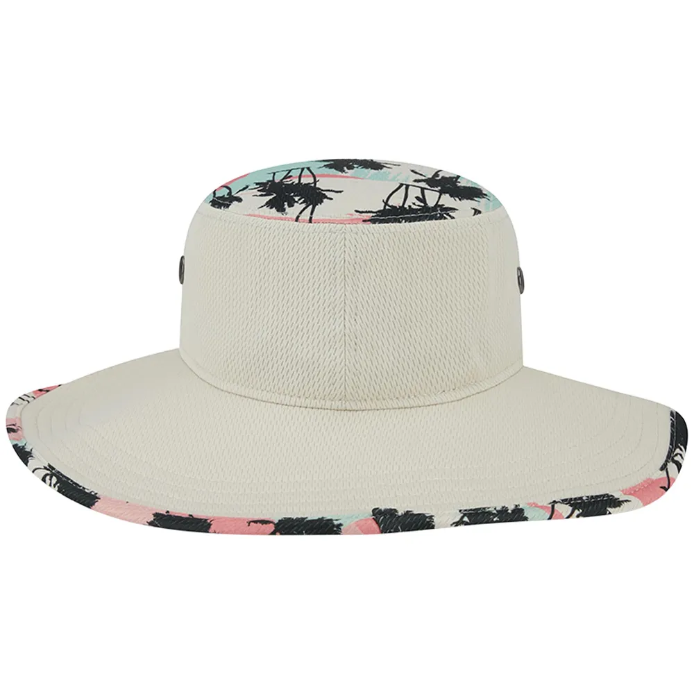 Men's New Era Natural Pittsburgh Pirates Retro Beachin' Bucket Hat