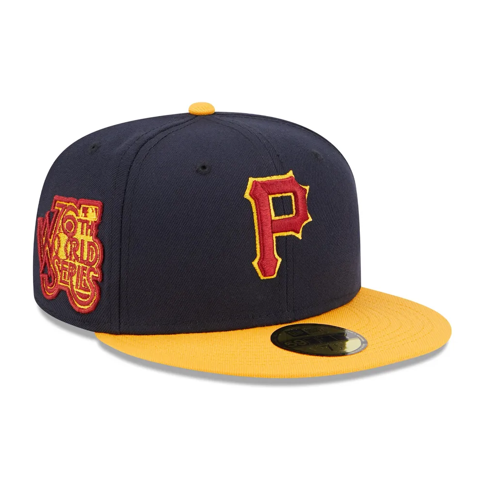 Lids Pittsburgh Pirates New Era Primary Logo 59FIFTY Fitted Hat - Navy/Gold
