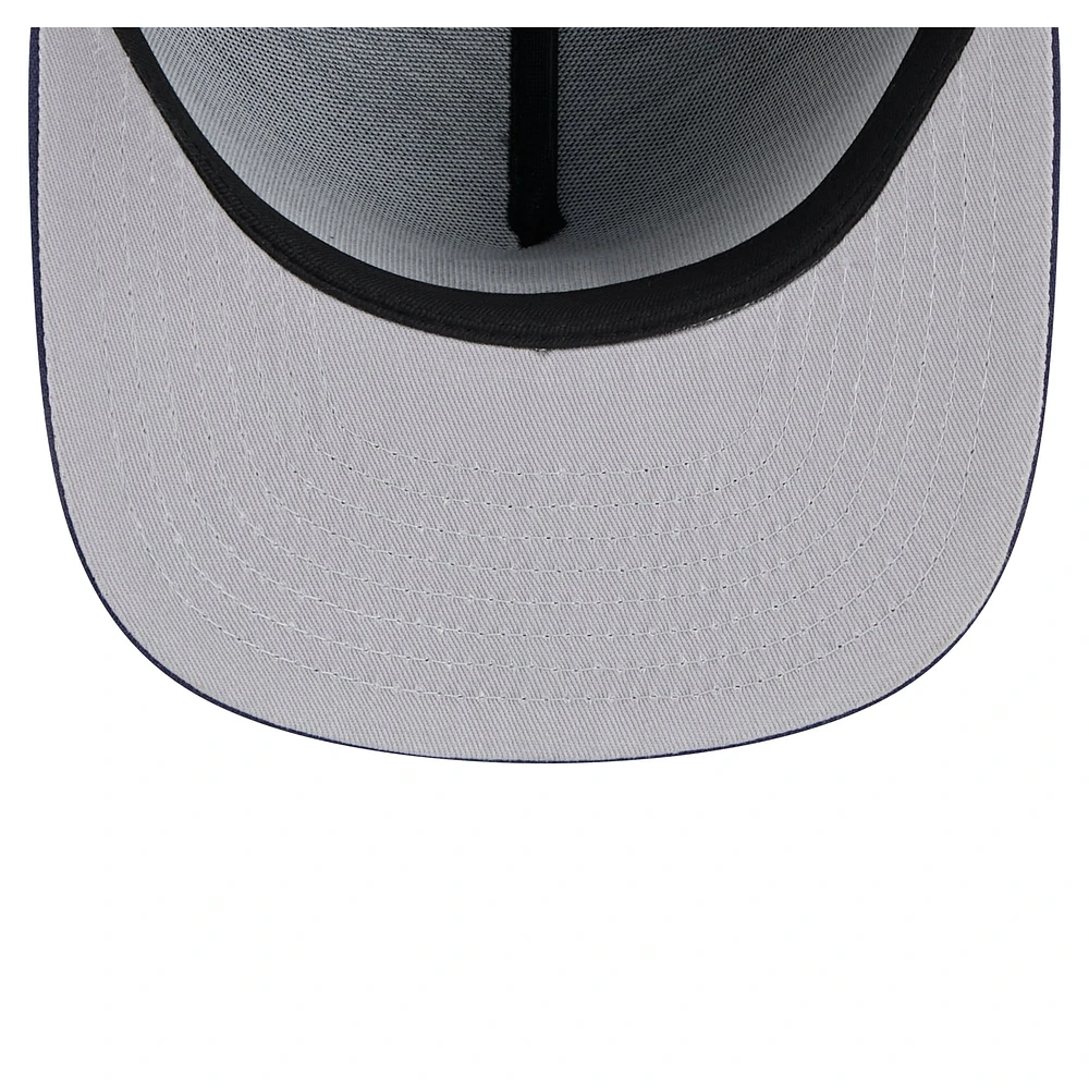 Men's New Era Navy Pittsburgh Pirates Color Pack A-Frame 59FIFTY Fitted Hat