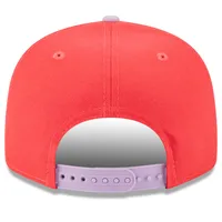 Casquette Snapback 9FIFTY Spring Basic deux tons rouge/violet Pittsburgh Pirates pour homme New Era