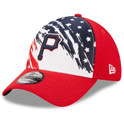 Pittsburgh Pirates New Era 2022 4th of July 39THIRTY Flex Hat - Red