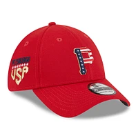 Men's New Era  Red Pittsburgh Pirates 2023 Fourth of July 39THIRTY Flex Fit Hat