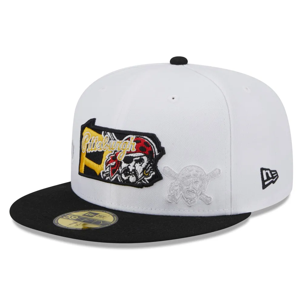 New Era Men's Pittsburgh Pirates 59Fifty Black Fitted Hat