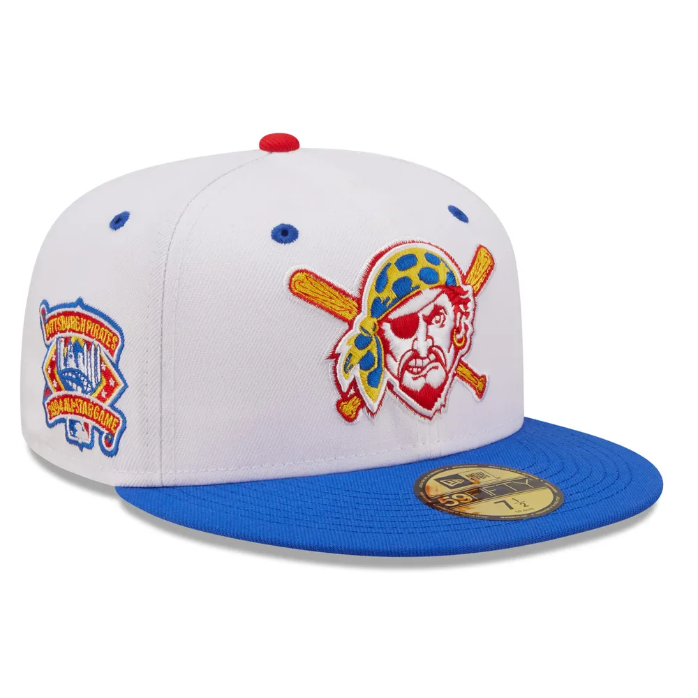 New Era Men's New Era White/Royal Pittsburgh Pirates Cherry Lolli