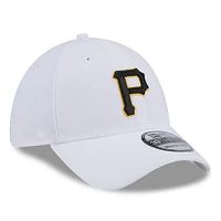 Men's New Era White Pittsburgh Pirates 39THIRTY Flex Hat