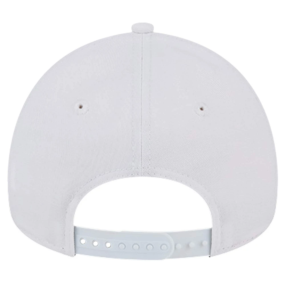 Men's New Era White Pittsburgh Pirates TC A-Frame 9FORTY Adjustable Hat