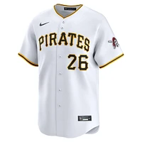 Men's Nike Bailey Falter White Pittsburgh Pirates Home Limited Player Jersey