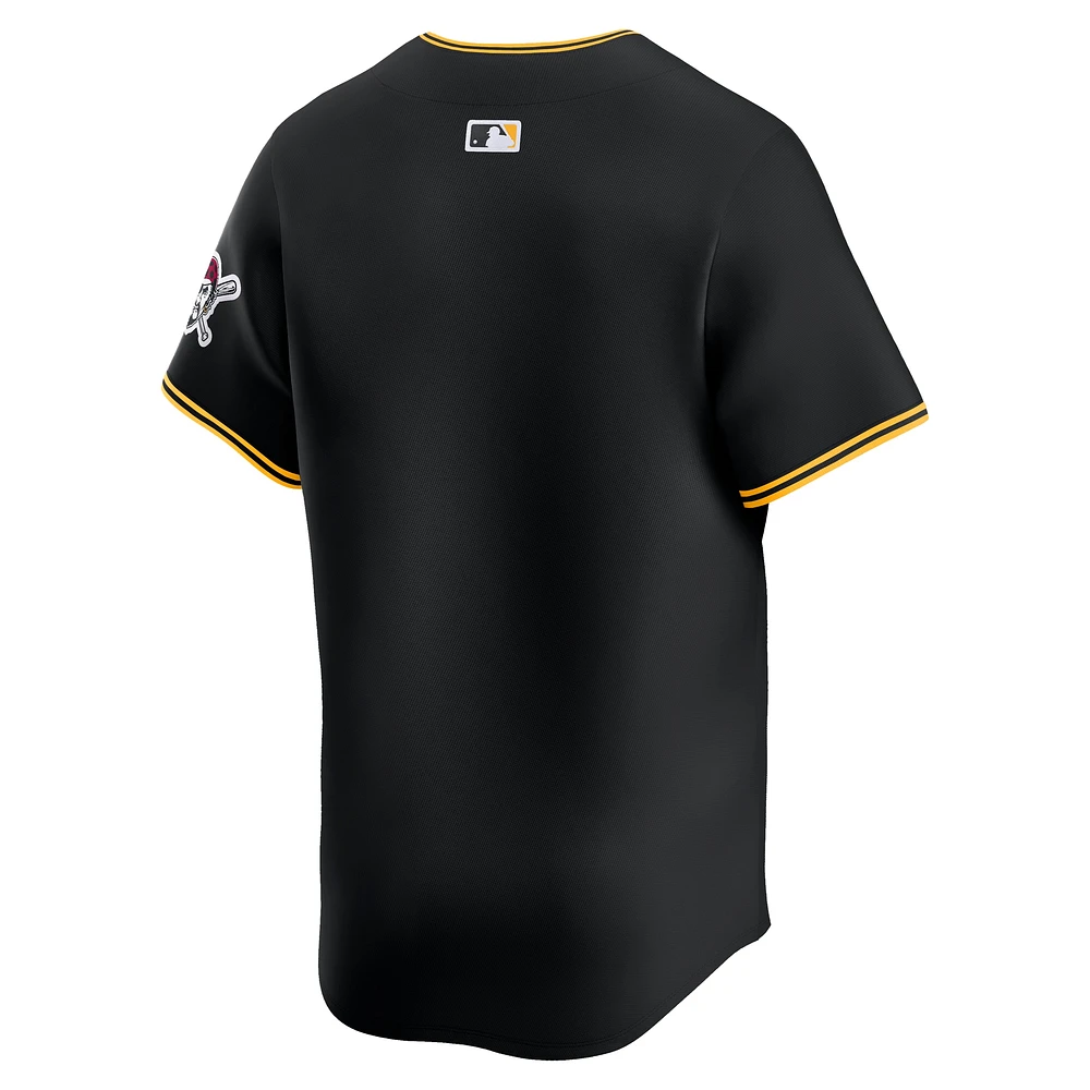 Maillot Nike noir alternatif des Pirates de Pittsburgh pour homme