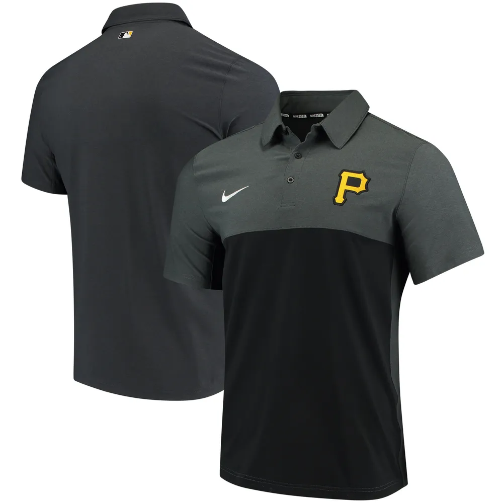 Lids Pittsburgh Pirates Nike Authentic Collection Elite Polo - Black