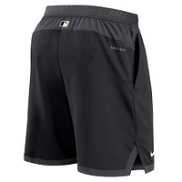 Short Nike Pittsburgh Pirates Authentic Collection Flex Vent Performance pour homme - Noir