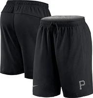 Short Nike Pittsburgh Pirates Authentic Collection Flux Performance pour homme - Noir