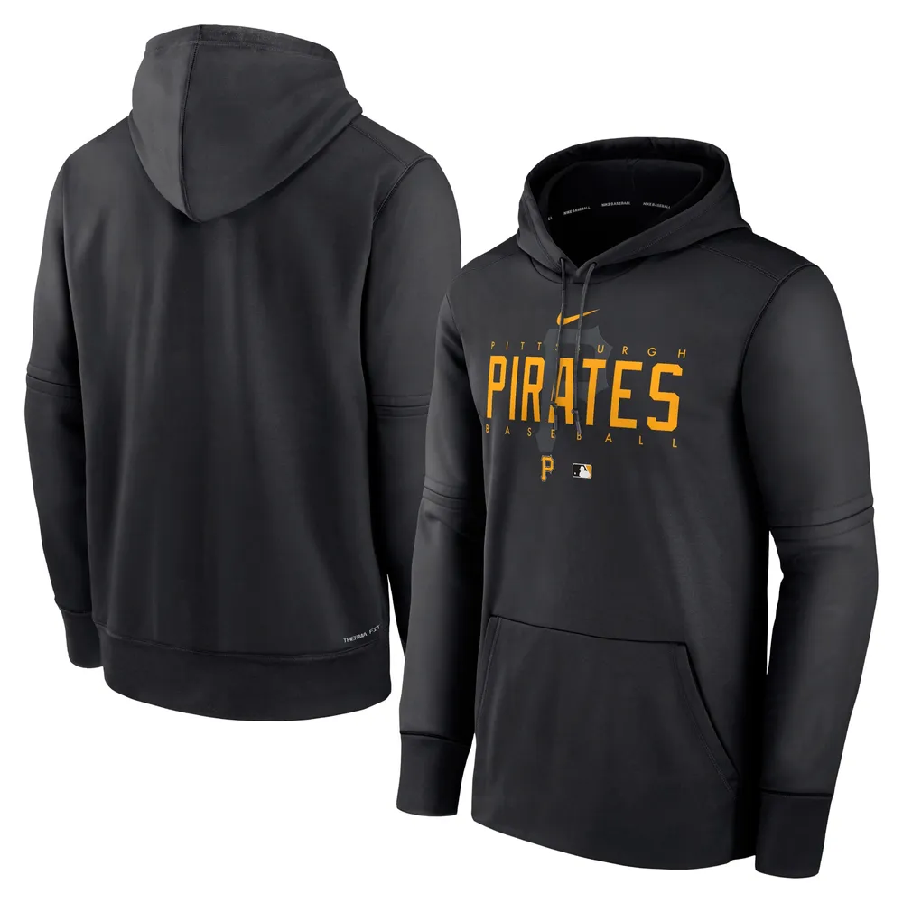 Nike Men's Pittsburgh Pirates Black Authentic Collection Long
