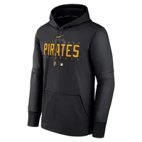 Nike Pittsburgh Pirates Mens Black Authentic Therma Hood