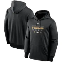 Nike Pittsburgh Pirates Mens Black Authentic Therma Hood