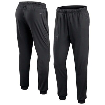 Pantalon de performance voyage Nike Pittsburgh Pirates Authentic Collection pour homme, noir