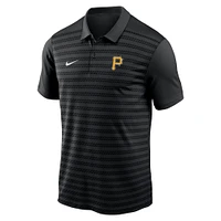 Men's Nike Black Pittsburgh Pirates Authentic Collection Victory Performance Polo