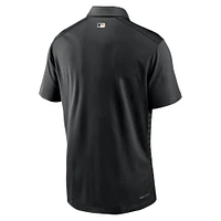 Men's Nike Black Pittsburgh Pirates Authentic Collection Victory Performance Polo