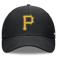 Casquette ajustable Nike Pittsburgh Pirates Club Performance pour homme noire