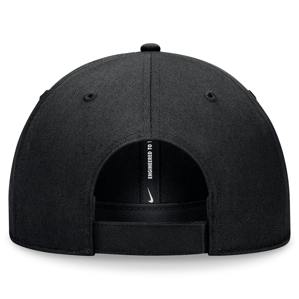 Casquette ajustable Nike Pittsburgh Pirates Club Performance pour homme noire