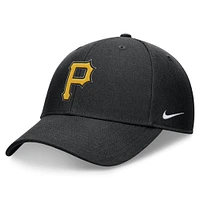 Casquette ajustable Nike Pittsburgh Pirates Club Performance pour homme noire