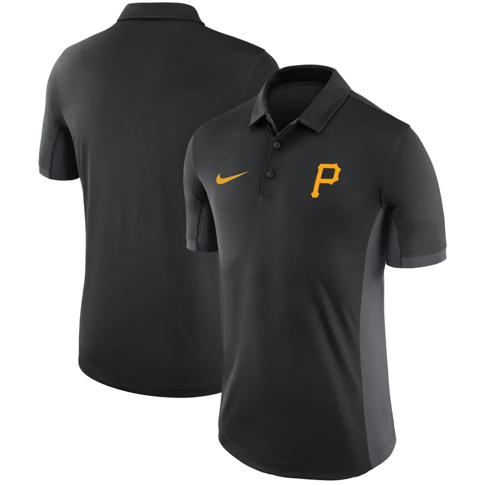 Lids Pittsburgh Pirates Nike Franchise Performance Polo - Black