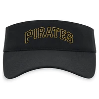 Men's Nike Black Pittsburgh Pirates Wordmark Performance Adjustable Visor