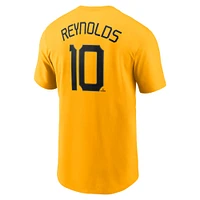 Men's Nike Bryan Reynolds Gold Pittsburgh Pirates Fuse City Connect Name & Number T-Shirt