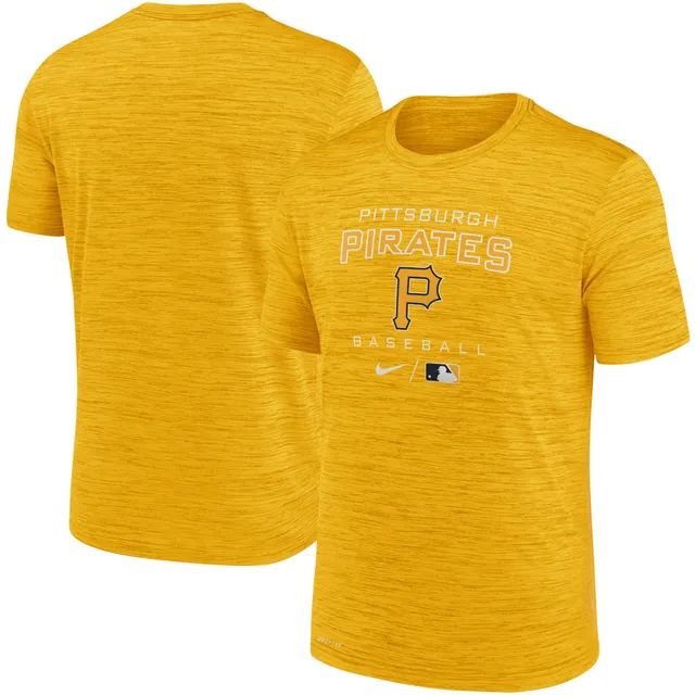 Youth Pittsburgh Pirates Gold Wordmark Team T-Shirt Size: 2XL