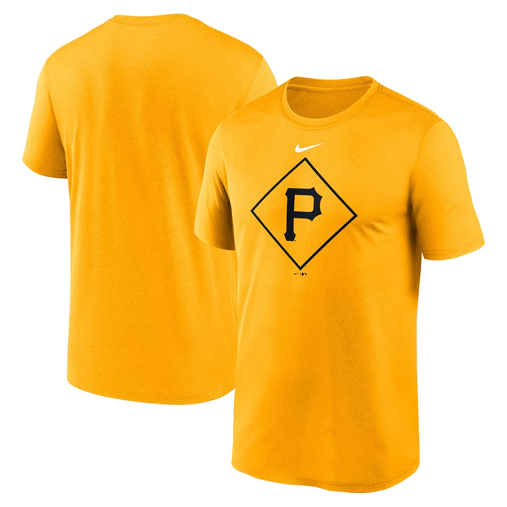 T-shirt Nike Gold Pittsburgh Pirates Legend Icon Performance pour homme