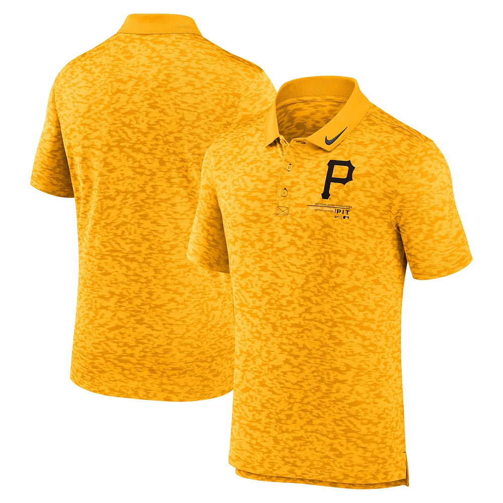 Polo Nike Next Level Pittsburgh Pirates doré pour homme