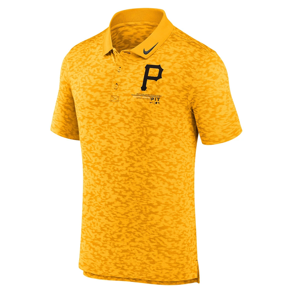 Men's Nike  Gold Pittsburgh Pirates Next Level Performance Polo