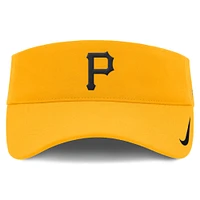 Men's Nike Gold Pittsburgh Pirates Primetime Bozz Ace Performance Adjustable Visor