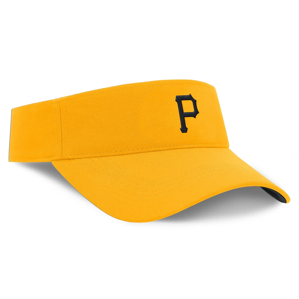 Men's Nike Gold Pittsburgh Pirates Primetime Bozz Ace Performance Adjustable Visor