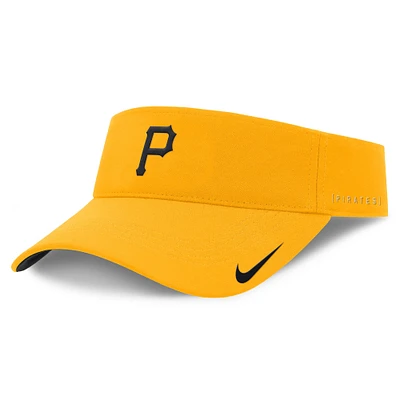 Men's Nike Gold Pittsburgh Pirates Primetime Bozz Ace Performance Adjustable Visor