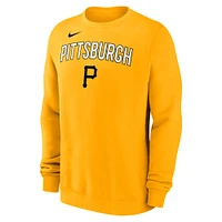 Men's Nike Gold Pittsburgh Pirates Pullover Sweatshirt