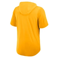 Men's Nike Gold Pittsburgh Pirates Tri-Blend Hoodie T-Shirt
