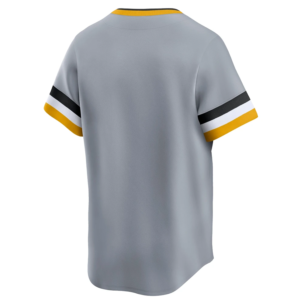 Maillot Nike gris Pittsburgh Pirates Cooperstown Collection Limited pour homme