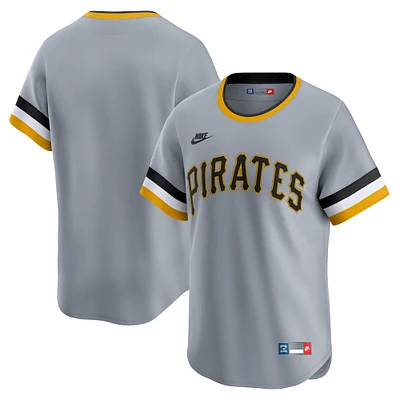 Maillot Nike gris Pittsburgh Pirates Cooperstown Collection Limited pour homme