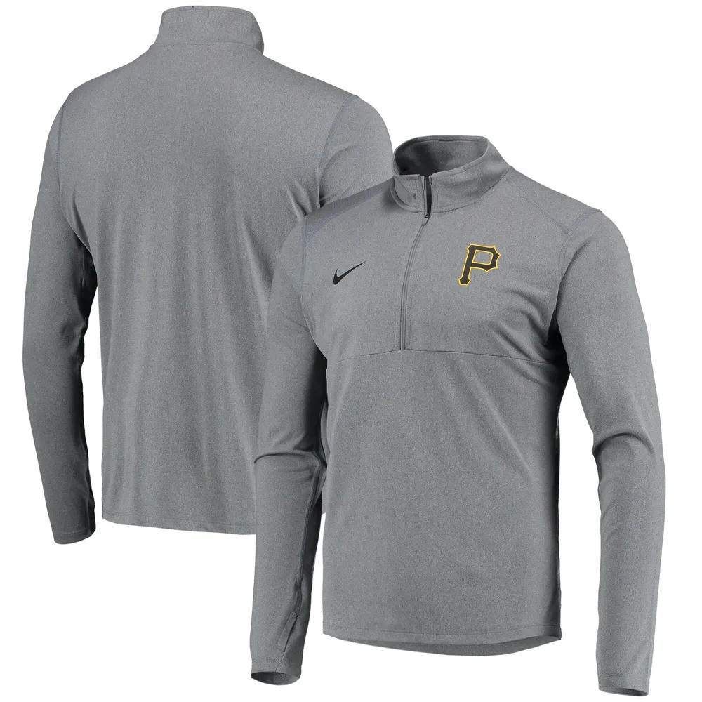 calcium alleen terrorisme Lids Pittsburgh Pirates Nike Team Logo Element Performance Half-Zip  Sweatshirt - Heathered Gray | The Shops at Willow Bend
